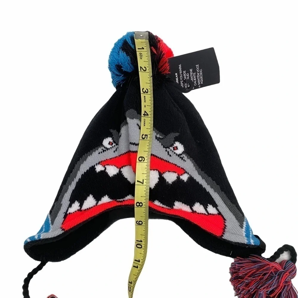 Under Armour Youth Knit Shark Hat Side Ear Flaps